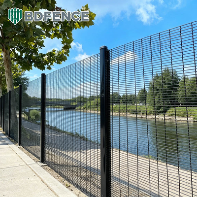 Security Fence Powder Coated 358 Anti Climb Panel Clear View Mesh Fence /Wire Mesh Fence/Welded Wire Fence