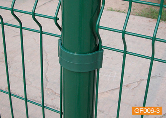 Powder Coating 50*50mm Metal Frame V Mesh Security Fencing