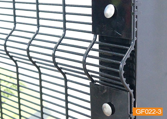 Barbed Wire Mesh 358fence / Safety Airport Fence