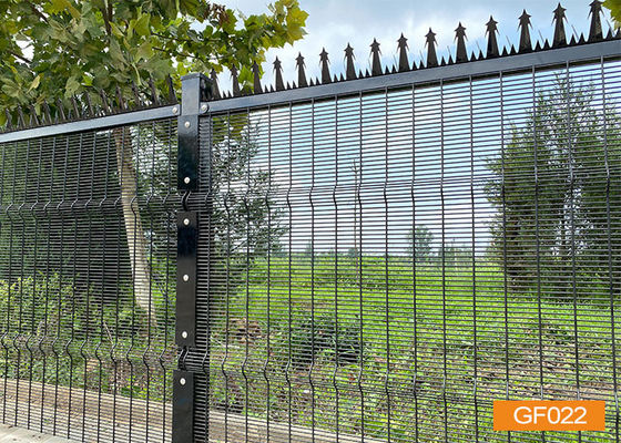 Buckle Post 358 Anti Climb Security Fencing For Highway