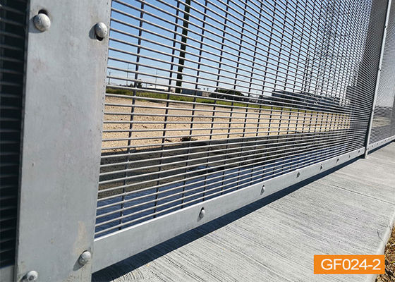 4mm Wire H post HD Galvanized Anti Theft Fence