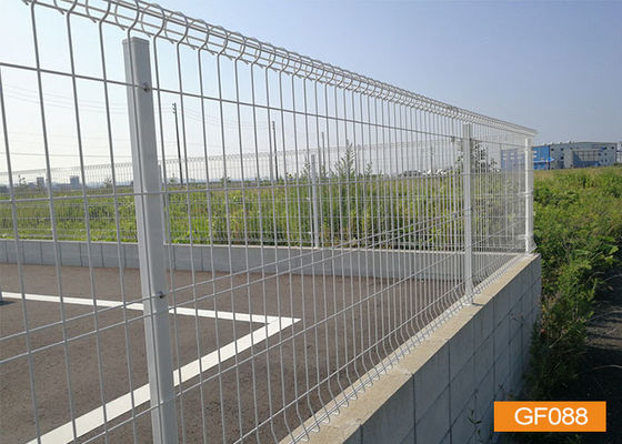 bottom edge L2.8m Powder Coating 6 Ft Welded Wire Fencing