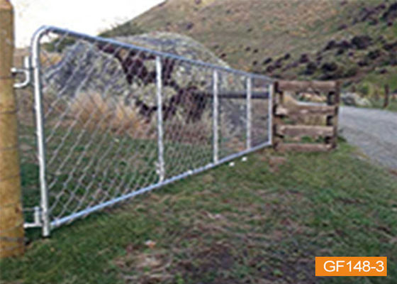 Welded Side Iron Steel Farm Fence Gates For Animal Feed
