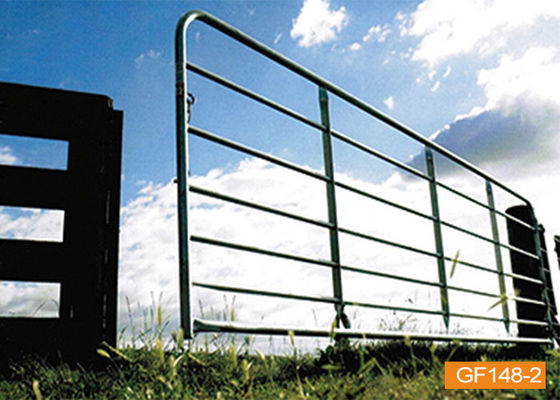 low carbon steel 2.5m Weld Mesh Field Fence Gate