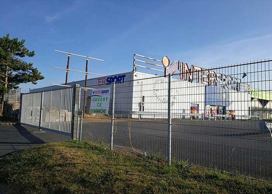 Sustainable Pvc Coated 3d Curved Welded Wire Mesh Fence Panel barricade fence