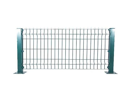 Highway Pvc Coated 3d Welded Wire Fence Low Carbon Steel