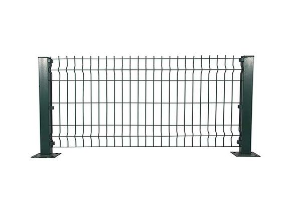 Custom 1/2-inch 1x2 6x6 Welded Garden Wire Mesh Fence Galvanized Steel Curved 3d Wire Mesh Fence