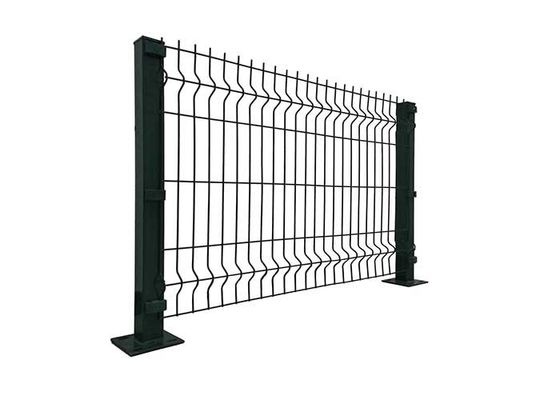 Metal Frame Curvy Welded V Mesh Security Fencing