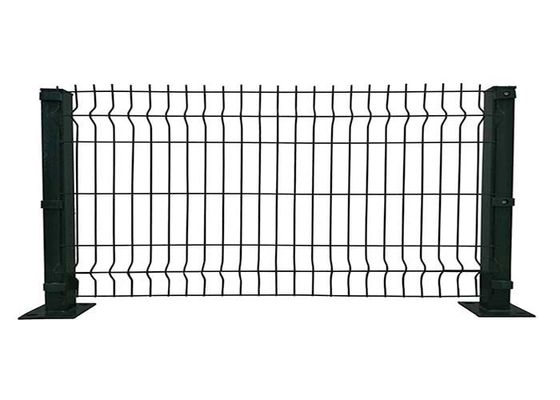3d V Mesh Fencing Pvc Green / Black / Grey Metal Fence Wire Mesh Security
