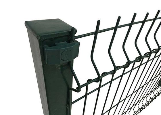 Custom 1/2-inch 1x2 6x6 Welded Garden Wire Mesh Fence Galvanized Steel Curved 3d Wire Mesh Fence