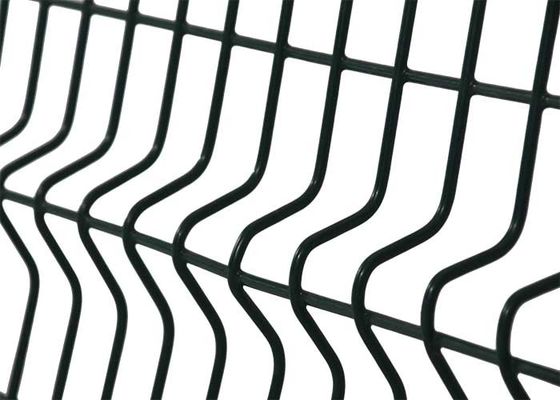 Custom 1/2-inch 1x2 6x6 Welded Garden Wire Mesh Fence Galvanized Steel Curved 3d Wire Mesh Fence
