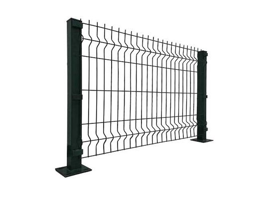 Customized High Quality Home Outdoor 3D Metal Curved Welded Wire Mesh Garden Fence For Fence Panel Pvc Green Fence