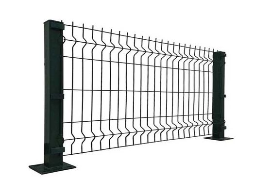 Customized High Quality Home Outdoor 3D Metal Curved Welded Wire Mesh Garden Fence For Fence Panel Pvc Green Fence