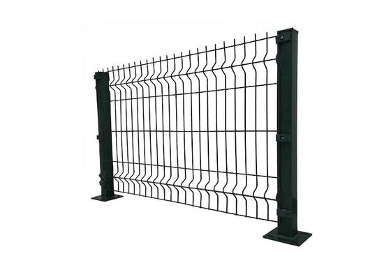 Rectangle Post Iron Frame 1200mm V Mesh Security Fencing