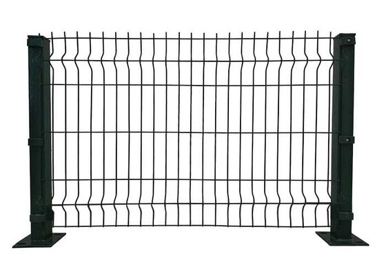 Customized High Quality Home Outdoor 3D Metal Curved Welded Wire Mesh Garden Fence For Fence Panel Pvc Green Fence