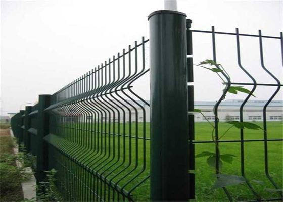 Sustainable Pvc Coated 3d Curved Welded Wire Mesh Fence Panel barricade fence