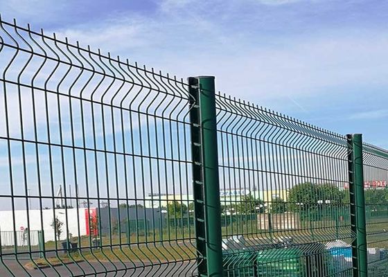 Sustainable Pvc Coated 3d Curved Welded Wire Mesh Fence Panel barricade fence
