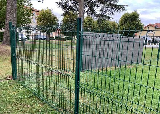 PE Coating V Mesh Security Fencing