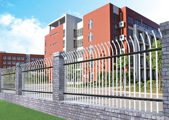 Residential Powder Coated L3m Tubular Steel Fence