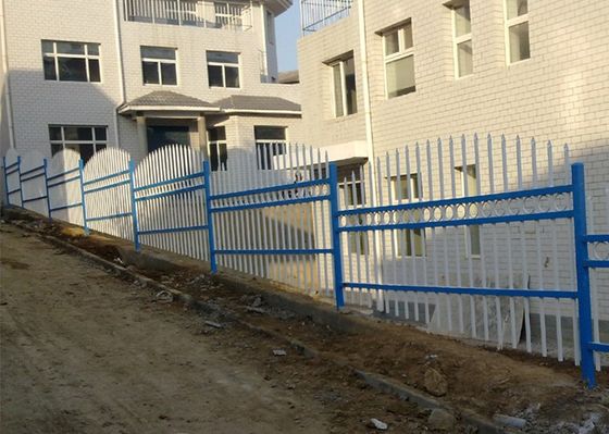 Residential Powder Coated L3m Tubular Steel Fence