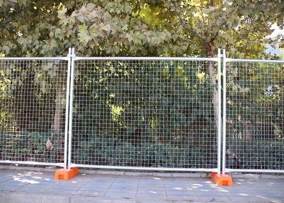 Electric Galvanized W2.4m Temp Construction Fence