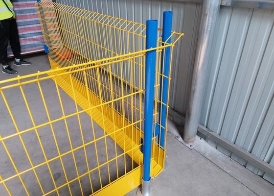 Temporary Powder Coated Edge Protection Barriers