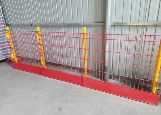 Temporary Powder Coated Edge Protection Barriers