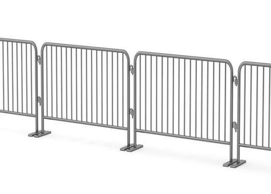 Temporary H1.2m Galvanized Crowd Barrier Fencing