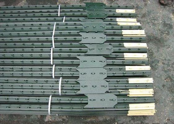 Heavy Duty 1.25 Ib/Ft Painted Steel Studded T Post