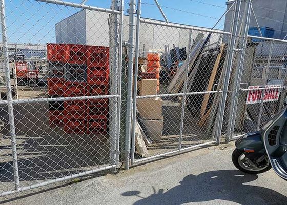Hot Sale Sports Baseball Field Galvanized Diamond Chain Link Fence