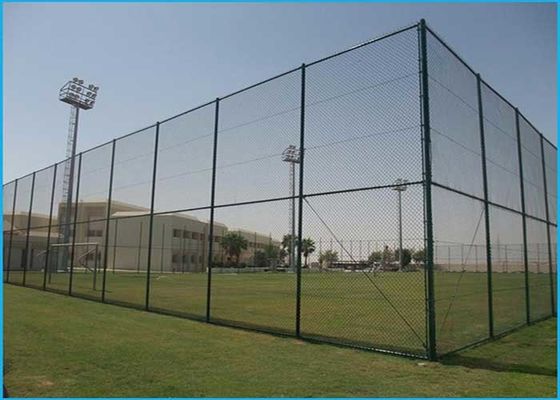 anti corrosion Basketball Court Diamond Chain Link Fence