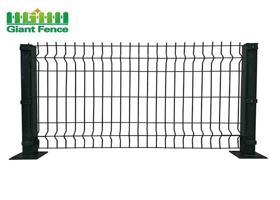 Square Post 50*150mm No Climb Security Fence For Public Ground