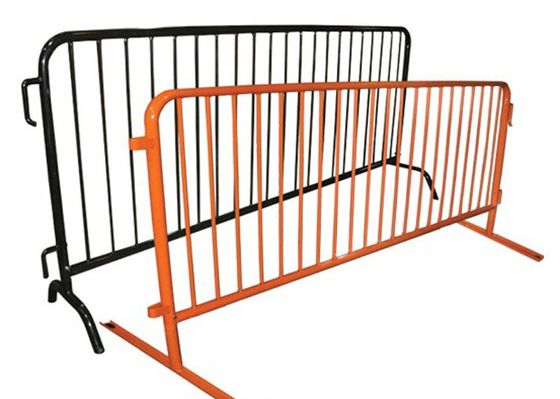 Powder coated H1.5m Portable Crowd Control Barriers