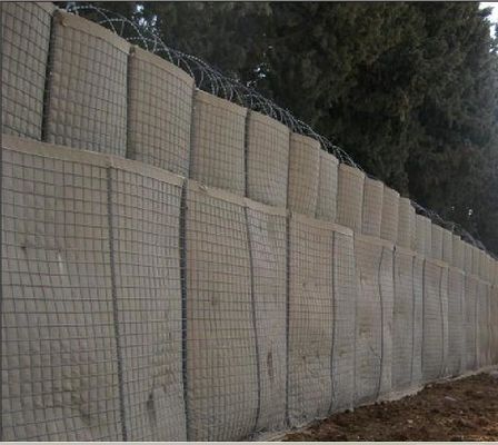 ISO9001 2008 100*100mm mesh Blast Wall Hesco Mil