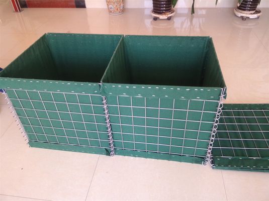 ISO9001 2008 100*100mm mesh Blast Wall Hesco Mil