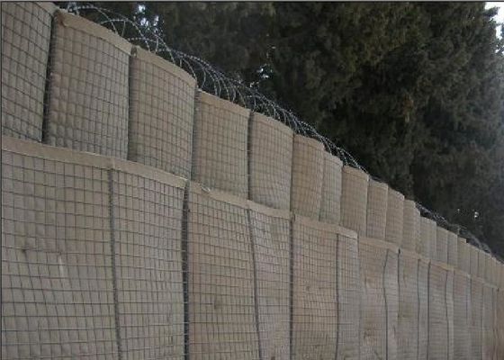 multi cellular Recoverable Military Hesco Barrier Wall