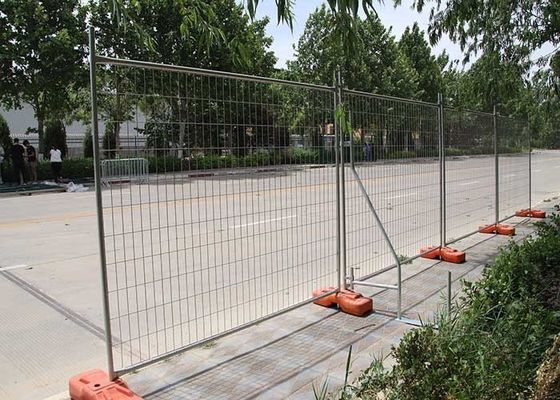 Easily Assembled Powder Coating Temp Construction Fencing