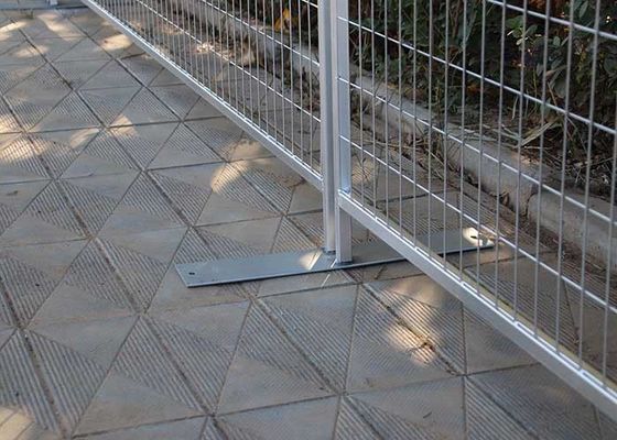 Outdoor 60*60mm Mesh Hole Temp Construction Fence