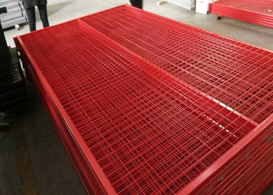 Powder Coating Canada Temporary Fencing For Warning