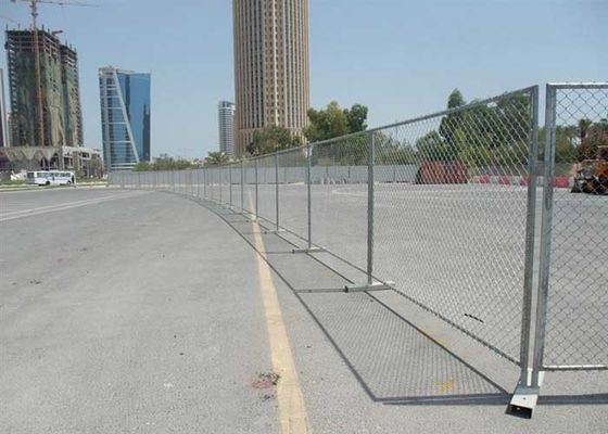 American Portable Chain Link Temporary Fence For Construction Site Temporary Fencing