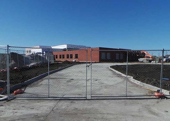 American Portable Chain Link Temporary Fence For Construction Site Temporary Fencing