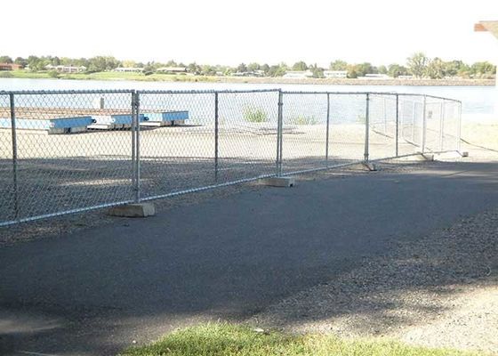 American Portable Chain Link Temporary Fence For Construction Site Temporary Fencing