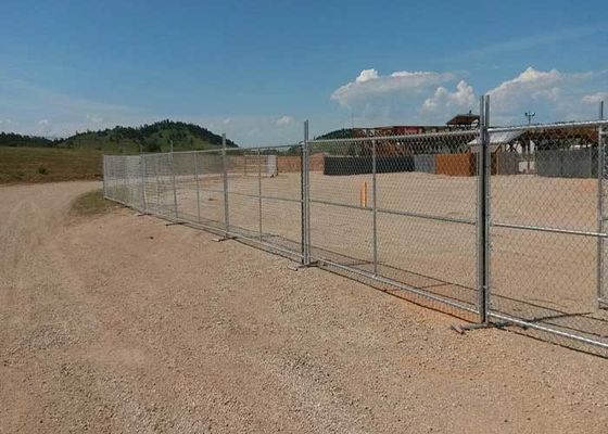 American Portable Chain Link Temporary Fence For Construction Site Temporary Fencing