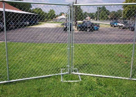 free standing Galvanized 2.4x2.1m Temp Construction Fence