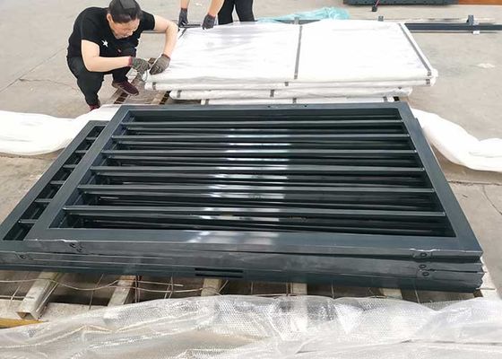 Easy-to-Assemble 3D Steel and Iron Sliding Gate for Low Maintenance Home Security in India