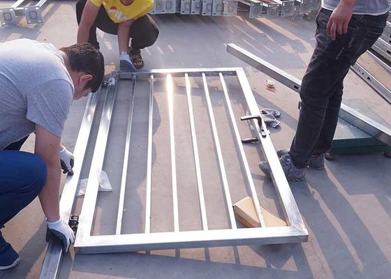 Easy-to-Assemble 3D Steel and Iron Sliding Gate for Low Maintenance Home Security in India