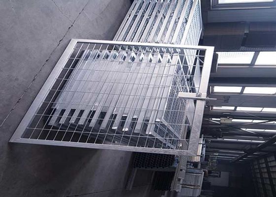 Garden Decoration 2m Steel Fence Door with Double Gate Heat Treated Wood PVC Frame Welded Wire Mesh 3D Curved Model Se