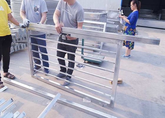 Garden Decoration 2m Steel Fence Door with Double Gate Heat Treated Wood PVC Frame Welded Wire Mesh 3D Curved Model Se