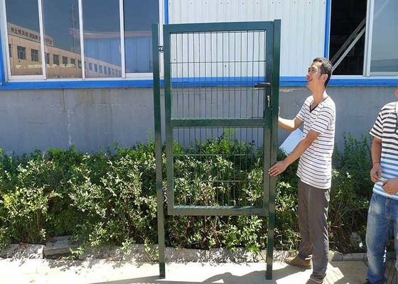Garden Decoration Low 3D Steel Wire Galvanized Coated Fence in Sliver