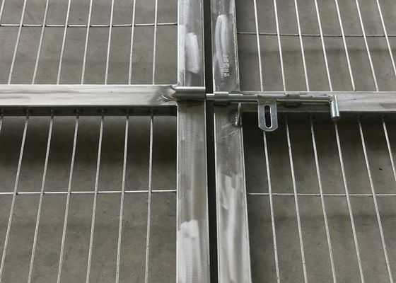 Easy Installation PVC Coated 2*4m Metal Garden Fence Gate